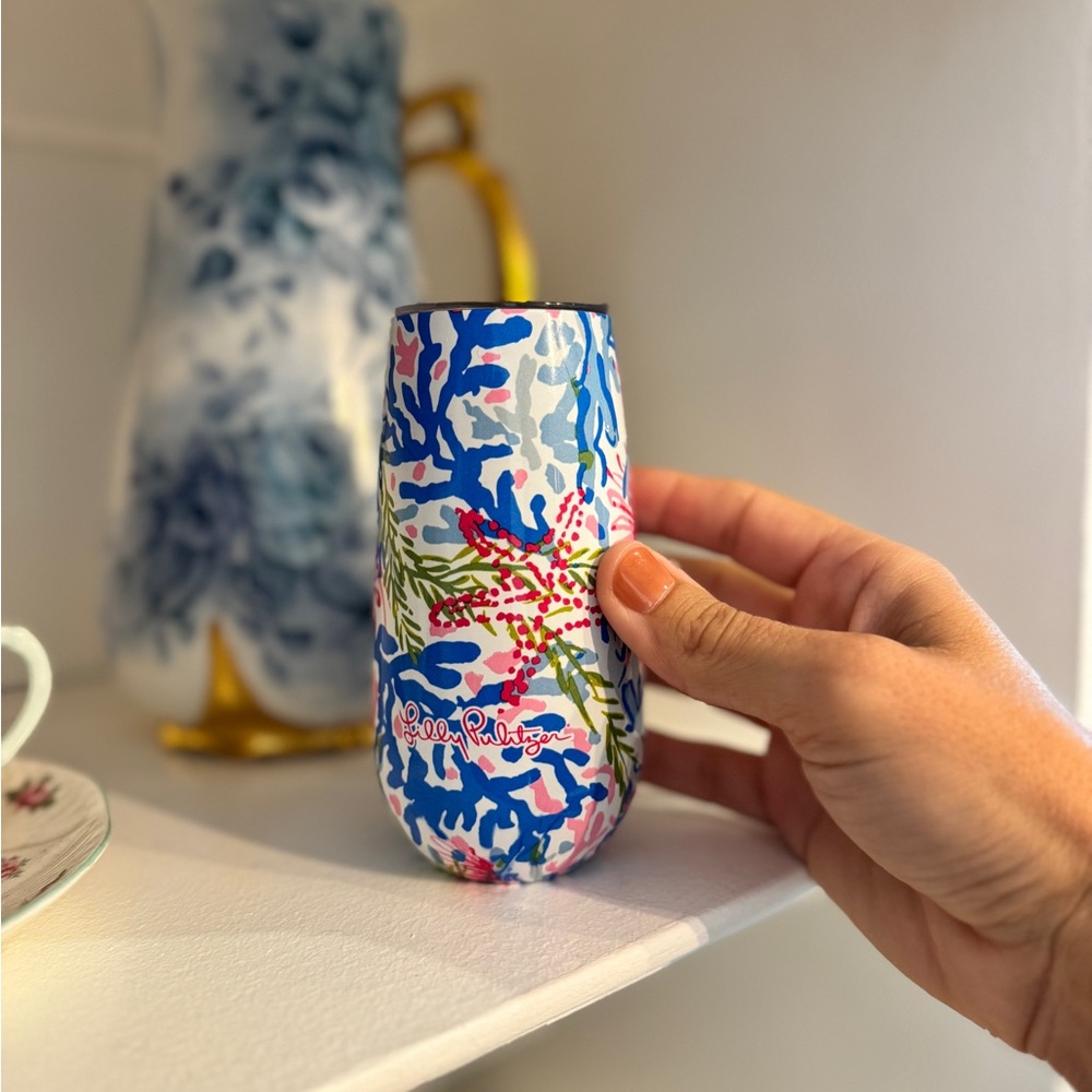 Lilly Pulitzer Mini Champagne Tumbler